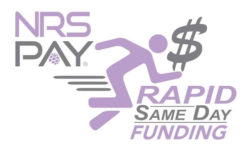 NRS PAY Rapid Funding logo