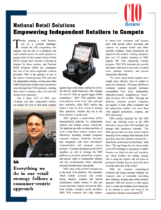 NRS In The News: CIO Review