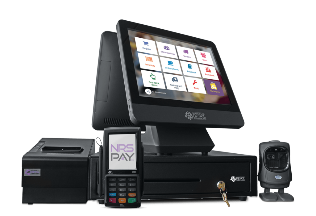 POS System With Optional Backup Battery Unit