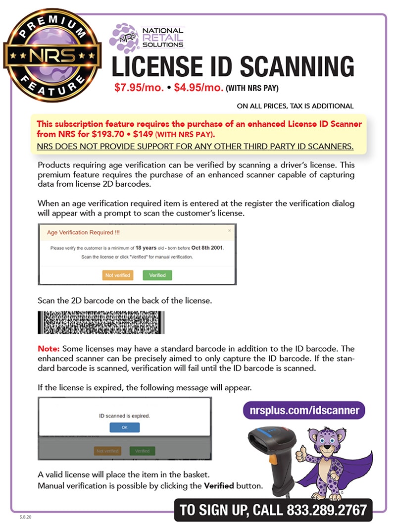 License ID Scanning