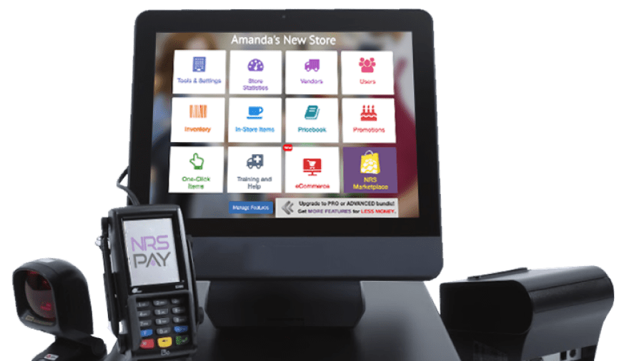 Integrated Point of Sale Systems (POS) Solutions NRS Cheetah POS