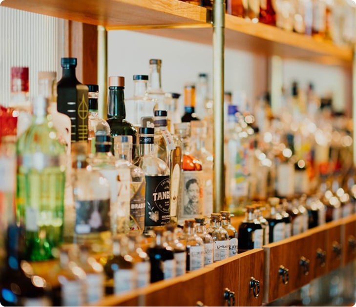 Liquor Store bottles