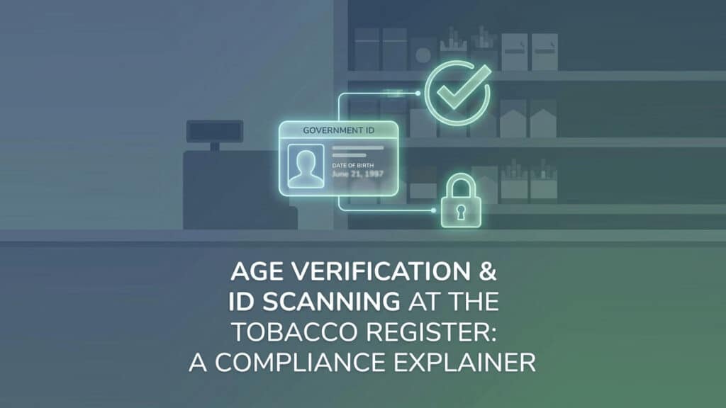 Age Verification and ID Scanning at the Tobacco Register: A Compliance Explainer